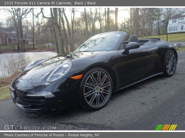 2015 Porsche 911 Carrera 4S Cabriolet in Black