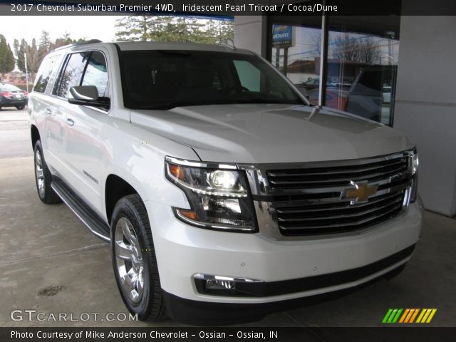 2017 Chevrolet Suburban Premier 4WD in Iridescent Pearl Tricoat