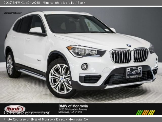 2017 BMW X1 sDrive28i in Mineral White Metallic