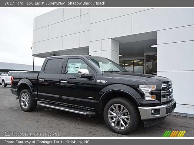 2017 Ford F150 Lariat SuperCrew in Shadow Black