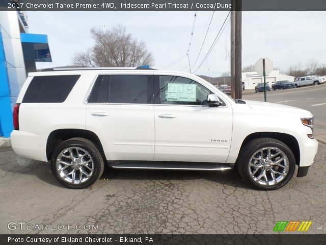2017 Chevrolet Tahoe Premier 4WD in Iridescent Pearl Tricoat