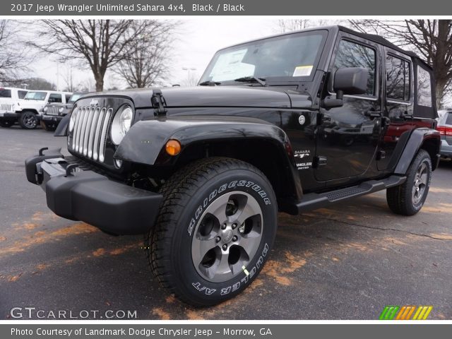 2017 Jeep Wrangler Unlimited Sahara 4x4 in Black