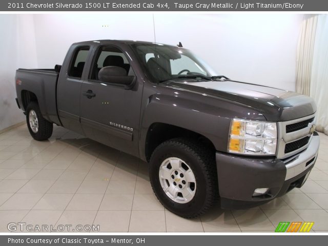 2011 Chevrolet Silverado 1500 LT Extended Cab 4x4 in Taupe Gray Metallic