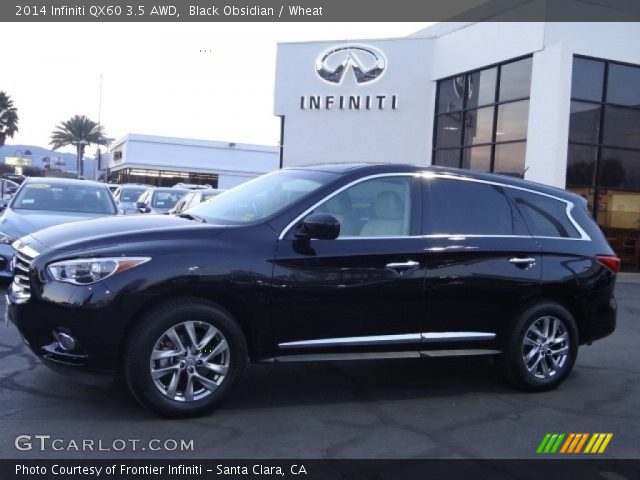 2014 Infiniti QX60 3.5 AWD in Black Obsidian