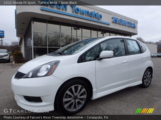 2013 Honda Fit Sport in Taffeta White