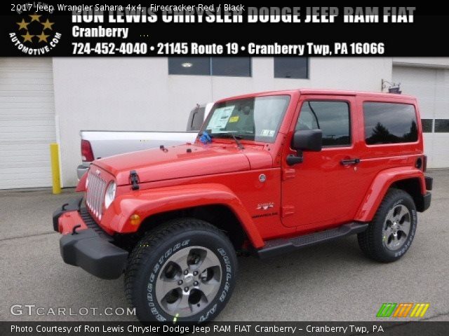 2017 Jeep Wrangler Sahara 4x4 in Firecracker Red