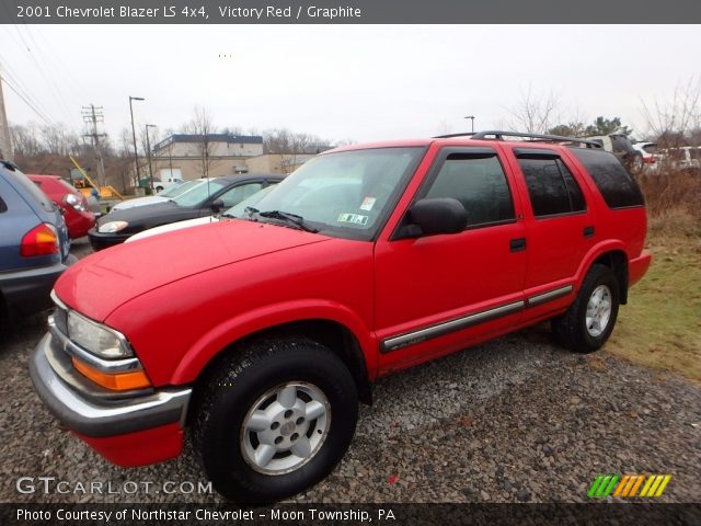 2001 Chevrolet Blazer LS 4x4 in Victory Red