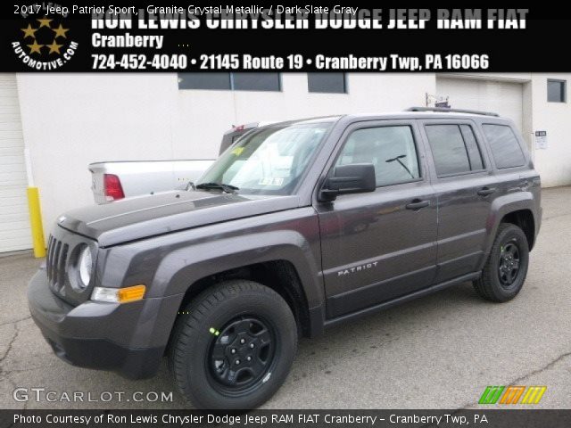 2017 Jeep Patriot Sport in Granite Crystal Metallic