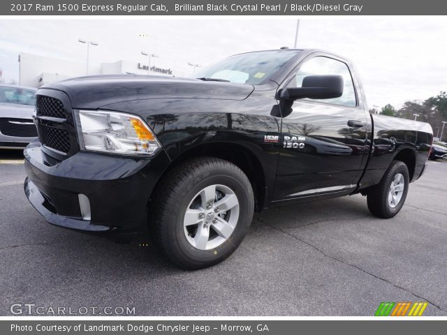 2017 Ram 1500 Express Regular Cab in Brilliant Black Crystal Pearl