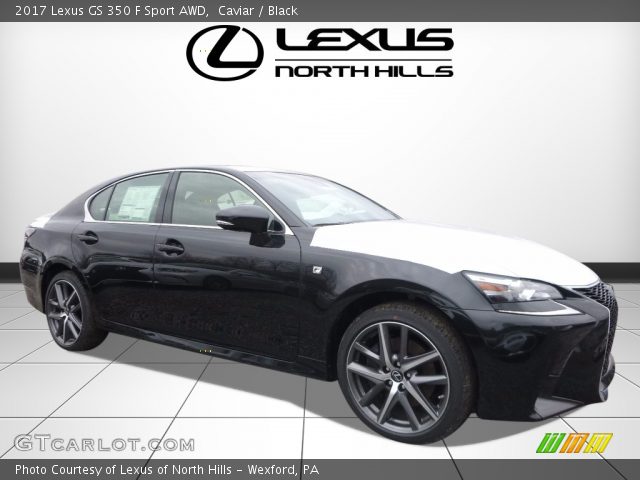 2017 Lexus GS 350 F Sport AWD in Caviar