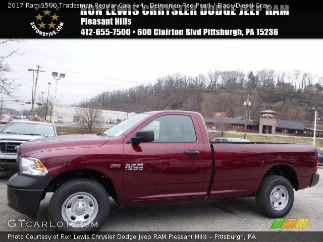 2017 Ram 1500 Tradesman Regular Cab 4x4 in Delmonico Red Pearl