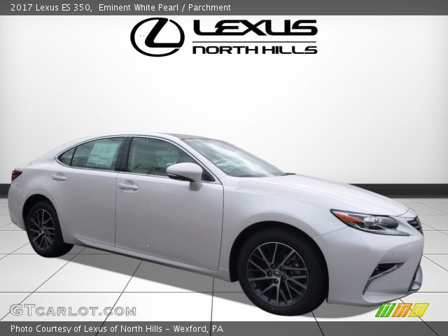 2017 Lexus ES 350 in Eminent White Pearl