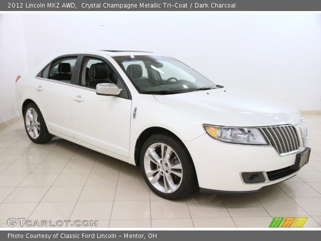 2012 Lincoln MKZ AWD in Crystal Champagne Metallic Tri-Coat