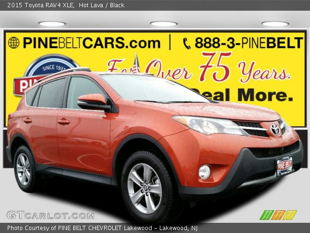 2015 Toyota RAV4 XLE in Hot Lava