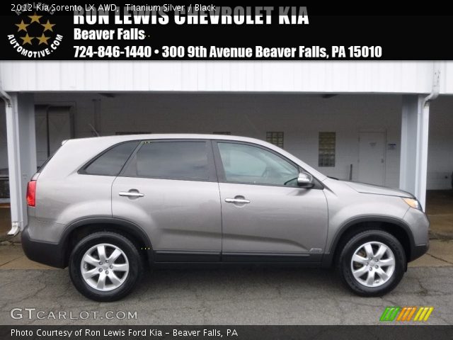 2012 Kia Sorento LX AWD in Titanium Silver