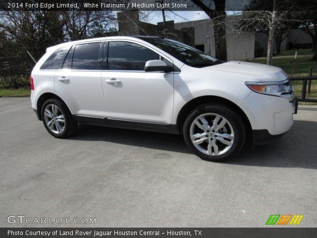 2014 Ford Edge Limited in White Platinum