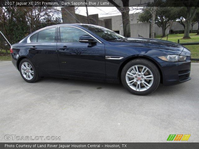 2017 Jaguar XE 25t Premium in Dark Sapphire Blue
