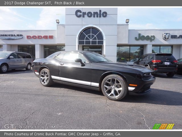 2017 Dodge Challenger SXT in Pitch Black