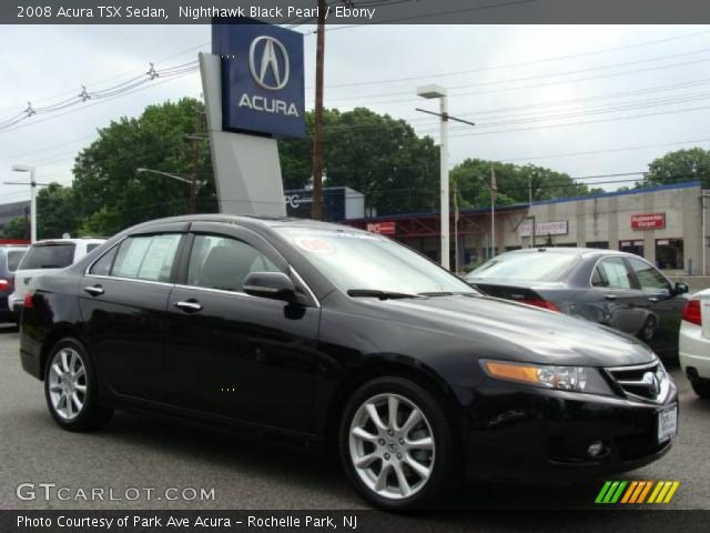 2008 Acura TSX Sedan in Nighthawk Black Pearl