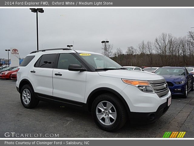 2014 Ford Explorer FWD in Oxford White