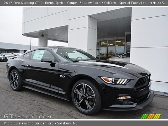 2017 Ford Mustang GT California Speical Coupe in Shadow Black
