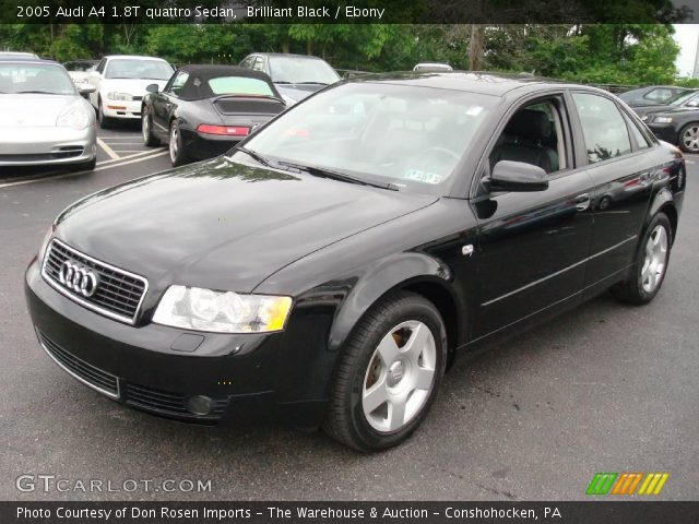 2005 Audi A4 1.8T quattro Sedan in Brilliant Black