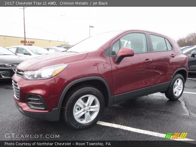 2017 Chevrolet Trax LS AWD in Crimson Metallic