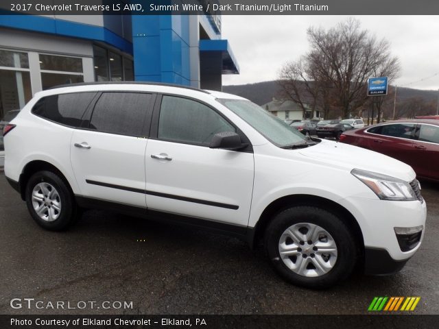 2017 Chevrolet Traverse LS AWD in Summit White