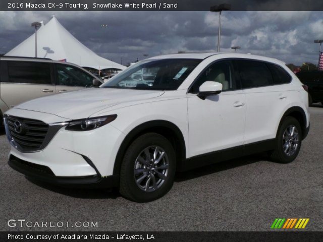 2016 Mazda CX-9 Touring in Snowflake White Pearl