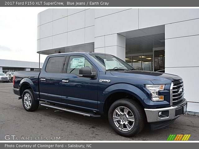 2017 Ford F150 XLT SuperCrew in Blue Jeans