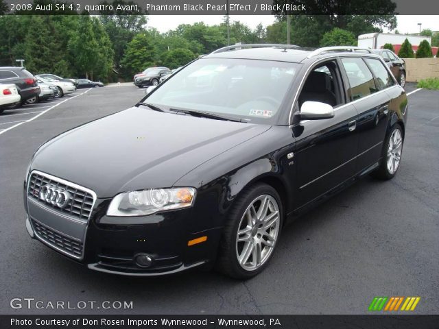 2008 Audi S4 4.2 quattro Avant in Phantom Black Pearl Effect