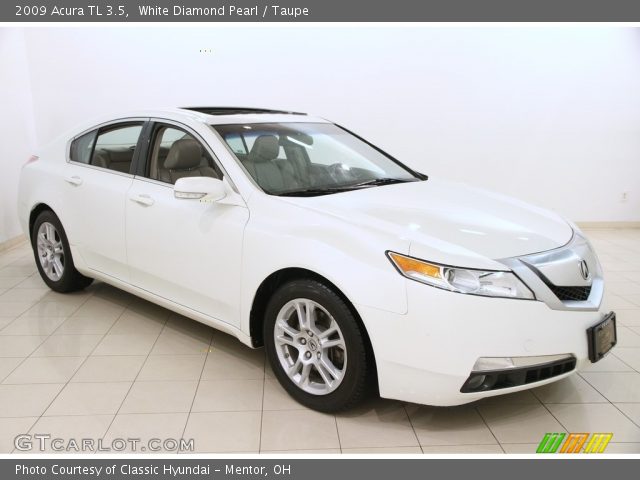 2009 Acura TL 3.5 in White Diamond Pearl