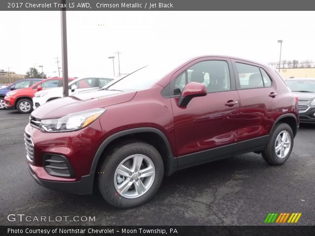 2017 Chevrolet Trax LS AWD in Crimson Metallic
