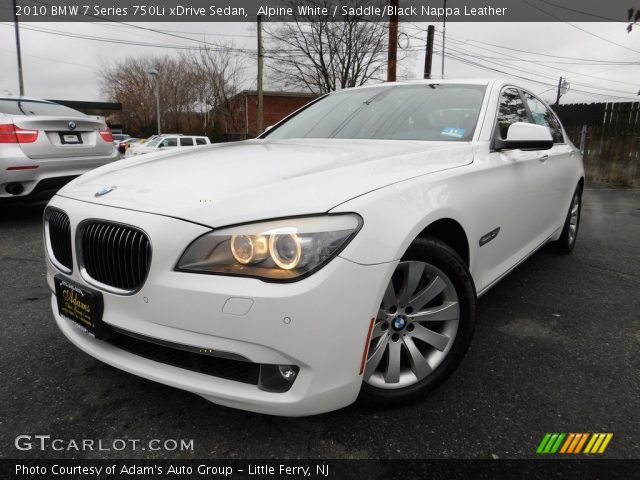 2010 BMW 7 Series 750Li xDrive Sedan in Alpine White