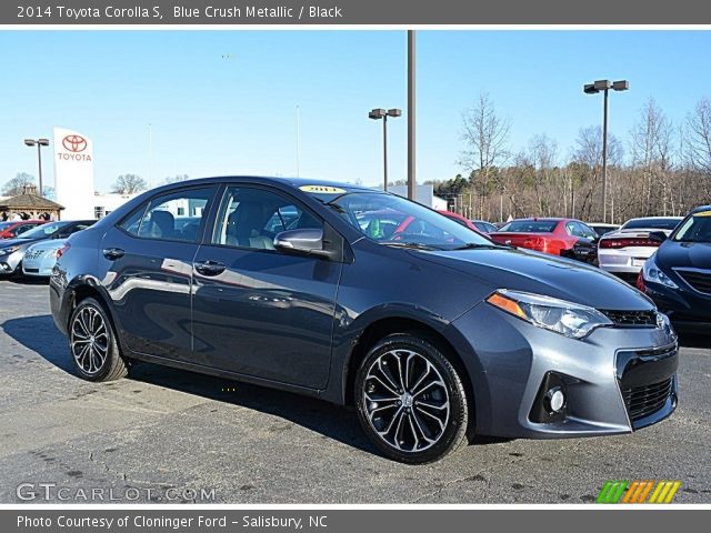 2014 Toyota Corolla S in Blue Crush Metallic