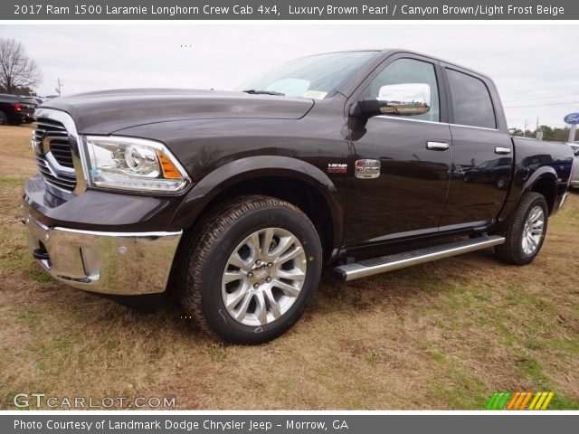 2017 Ram 1500 Laramie Longhorn Crew Cab 4x4 in Luxury Brown Pearl