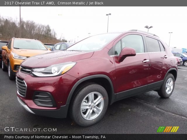 2017 Chevrolet Trax LT AWD in Crimson Metallic