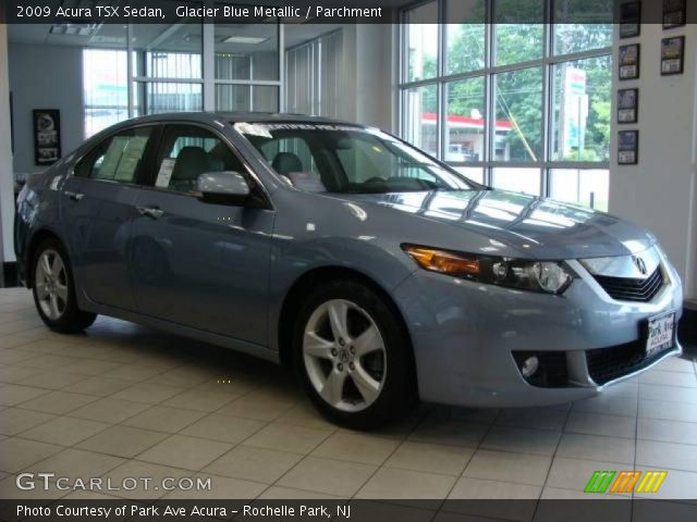 2009 Acura TSX Sedan in Glacier Blue Metallic