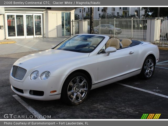 2008 Bentley Continental GTC  in Glacier White