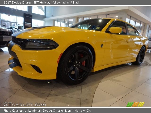 2017 Dodge Charger SRT Hellcat in Yellow Jacket