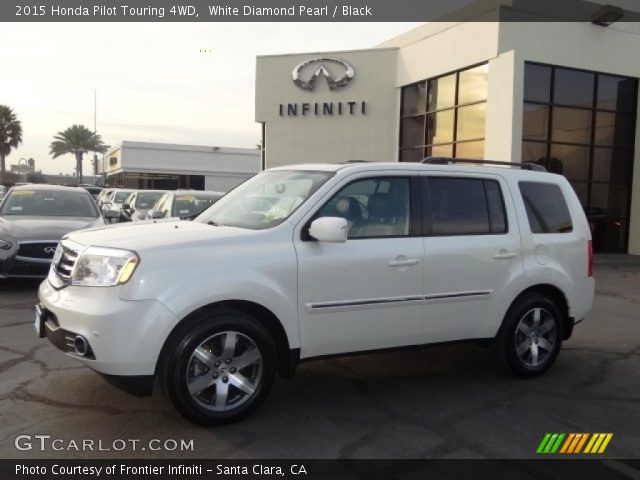2015 Honda Pilot Touring 4WD in White Diamond Pearl