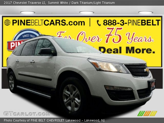 2017 Chevrolet Traverse LS in Summit White