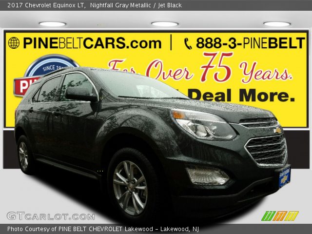 2017 Chevrolet Equinox LT in Nightfall Gray Metallic