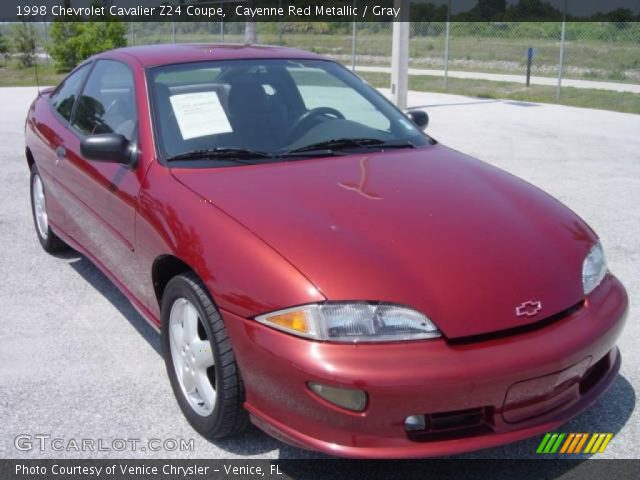 1998 Chevrolet Cavalier Z24 Coupe in Cayenne Red Metallic