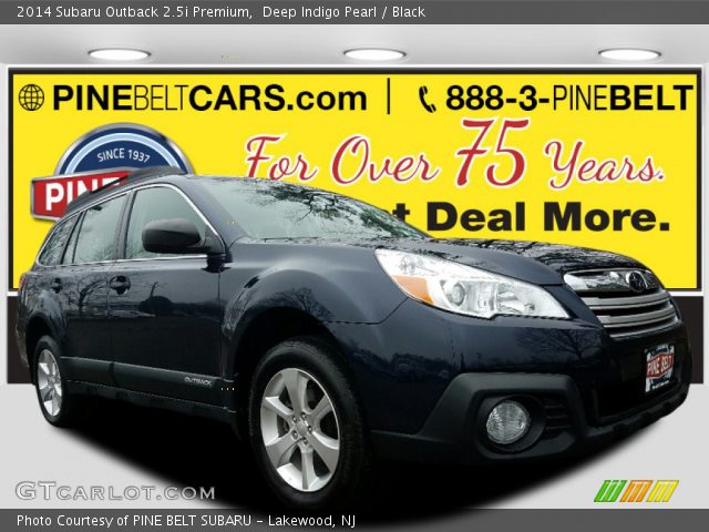 2014 Subaru Outback 2.5i Premium in Deep Indigo Pearl