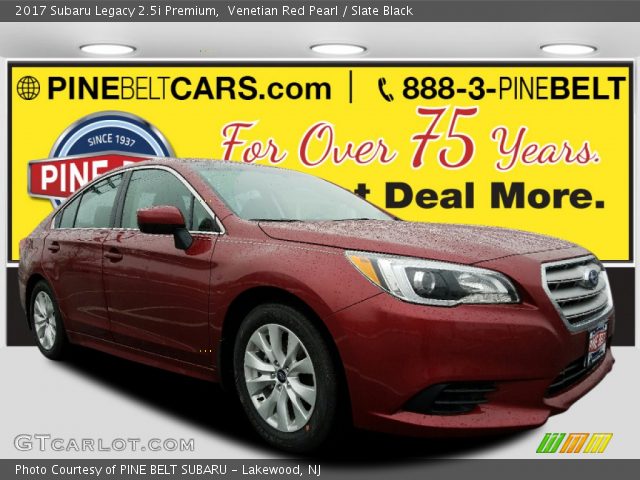 2017 Subaru Legacy 2.5i Premium in Venetian Red Pearl