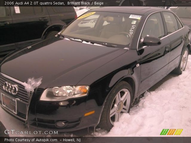 2006 Audi A4 2.0T quattro Sedan in Brilliant Black