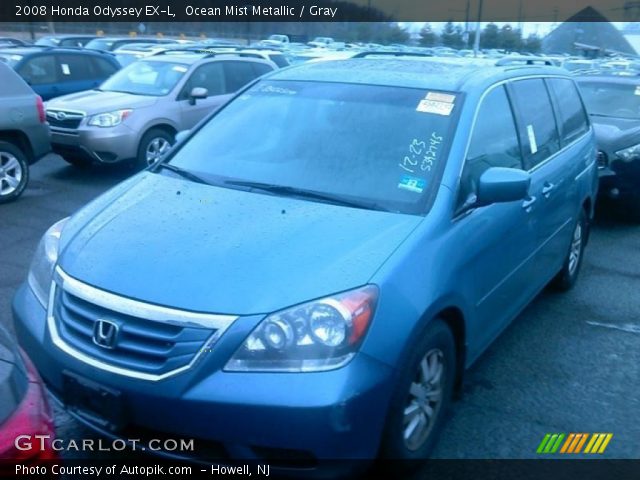 2008 Honda Odyssey EX-L in Ocean Mist Metallic
