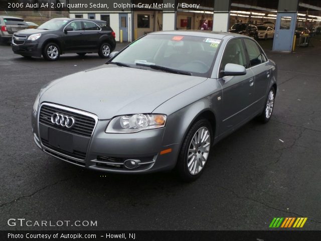 2006 Audi A4 2.0T quattro Sedan in Dolphin Gray Metallic