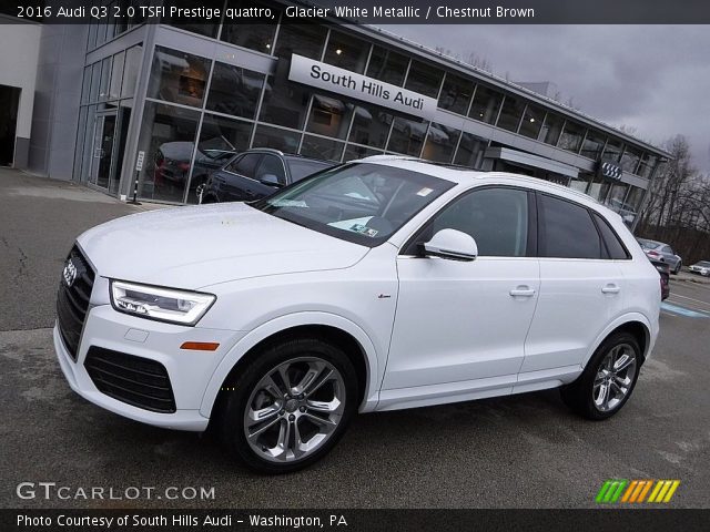 2016 Audi Q3 2.0 TSFI Prestige quattro in Glacier White Metallic